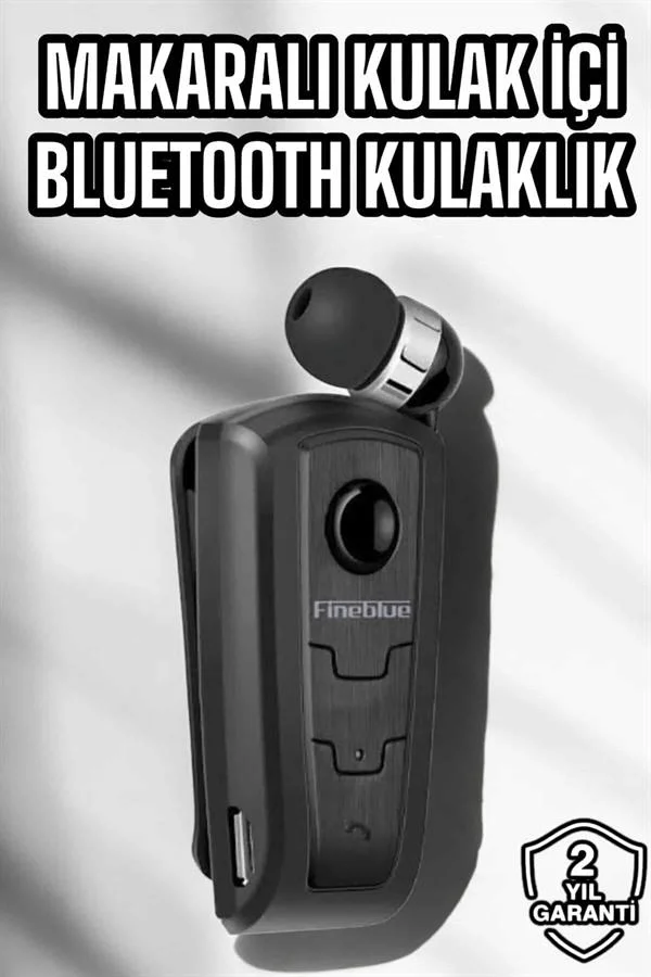 Makaralı Bluetooth Kulaklık Kulak İçi Android iOS Uyumlu Titreşimli Fiyatı, Yorumları ve Özellikleri