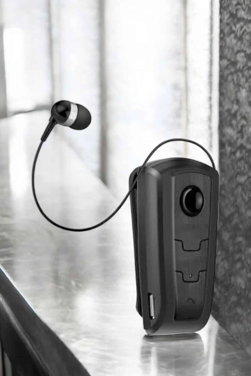 Makaralı Bluetooth Kulaklık Kulak İçi Android iOS Uyumlu Titreşim