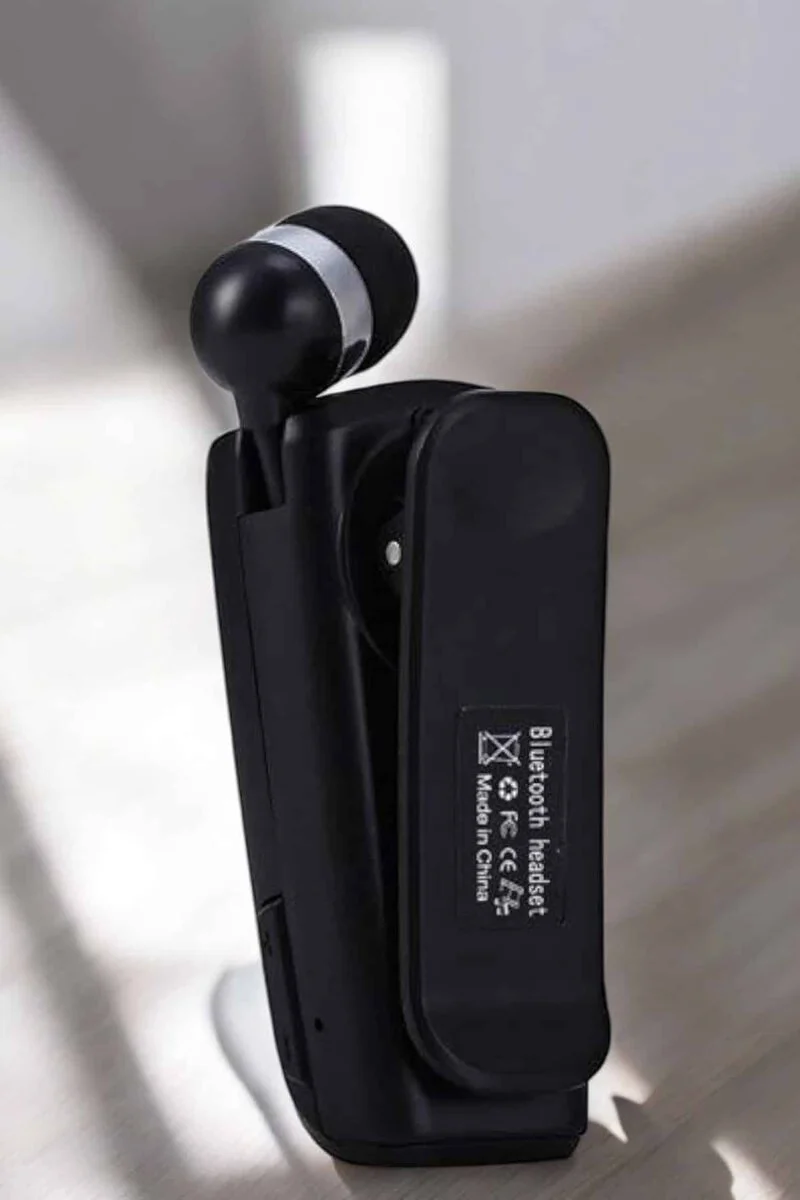 Makaralı Bluetooth Kulaklık Kulak İçi Android iOS Uyumlu Titreşimli - Kablosuz Konfor ve Uzun Pil Ömrü