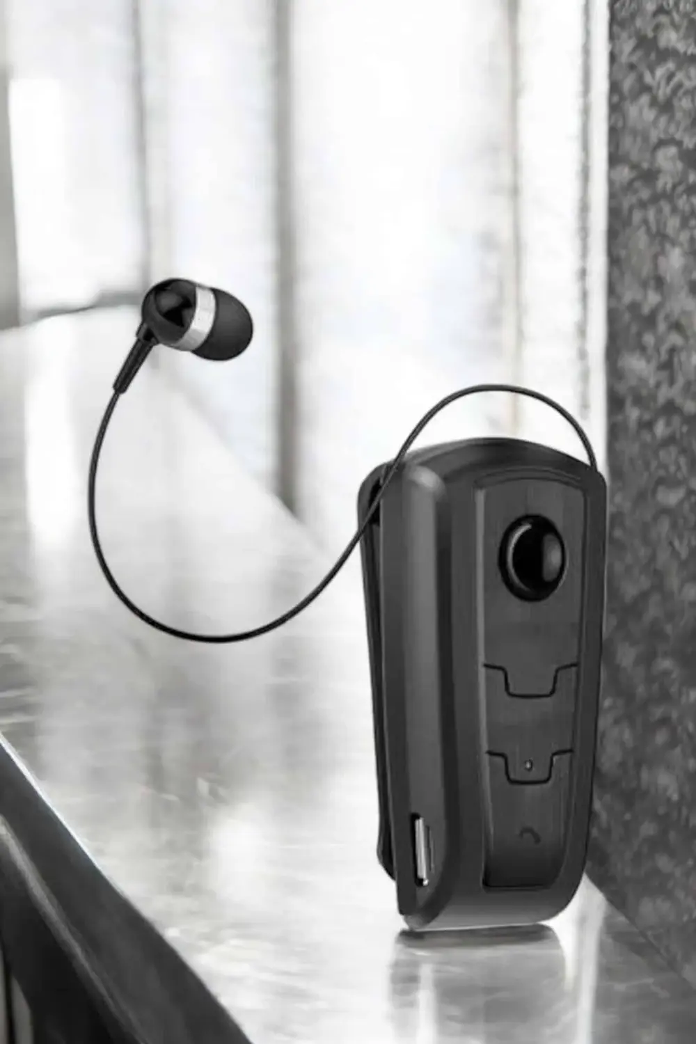 Makaralı Bluetooth Kulaklık Kulak İçi Android iOS Uyumlu Titreşim