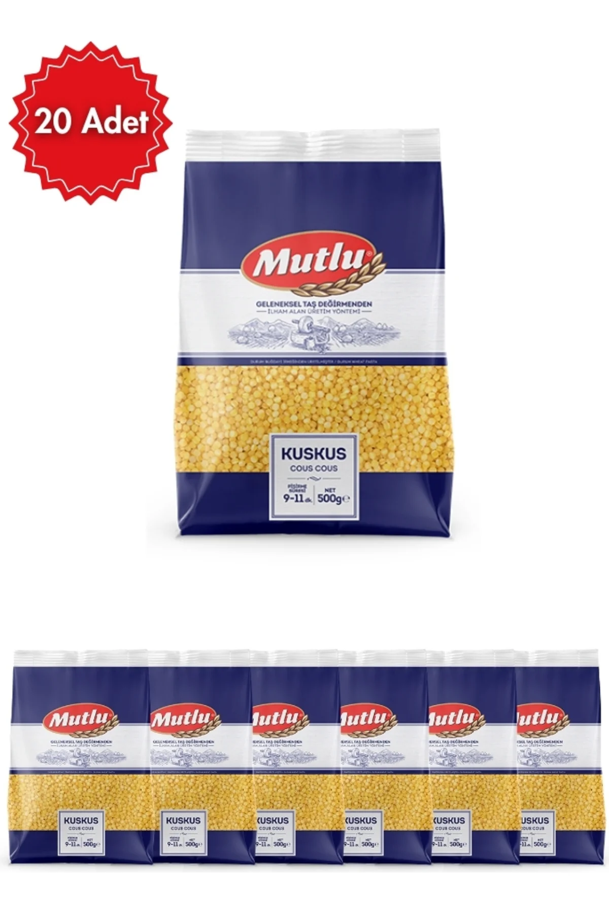 Makarna Kuskus 500 G x 20 Paket