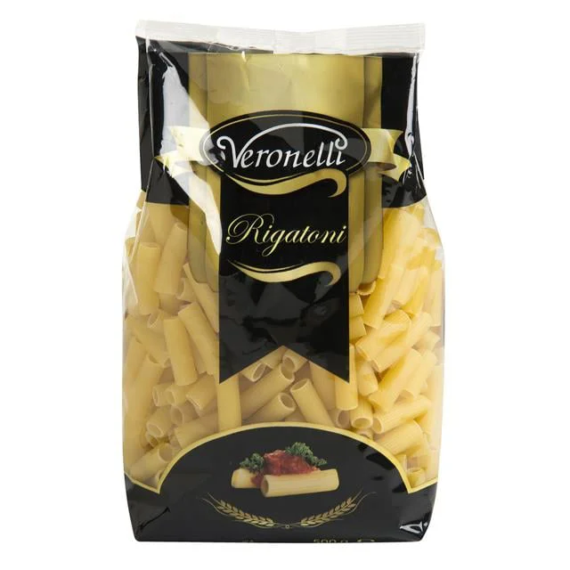 Makarna Rigatoni 500gr - Prizmalı İtalyan Lezzeti, Sos Tutucu Doku