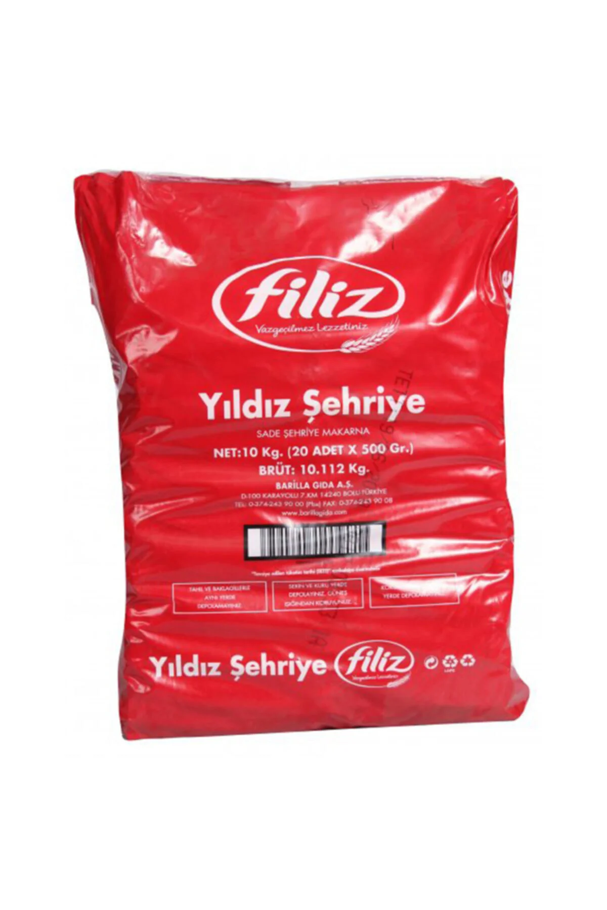 Makarna Yıldız Şehriye 500gr - 20'li