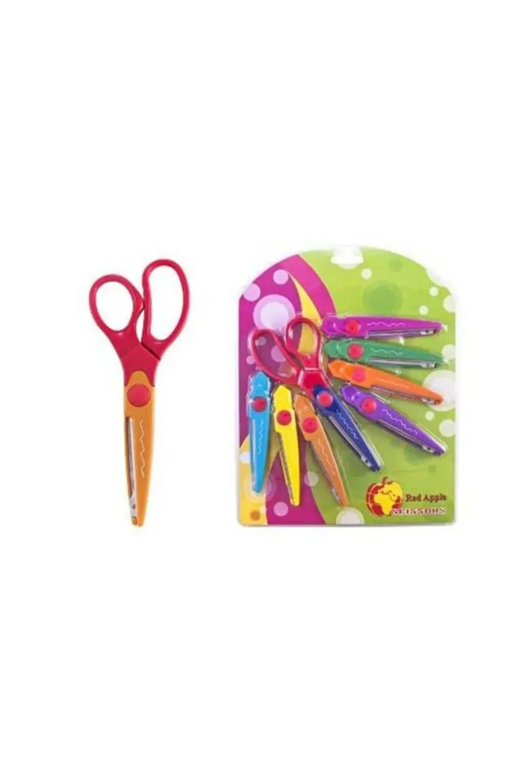 Makas 8 Parçalı Şekilli Kesen Set