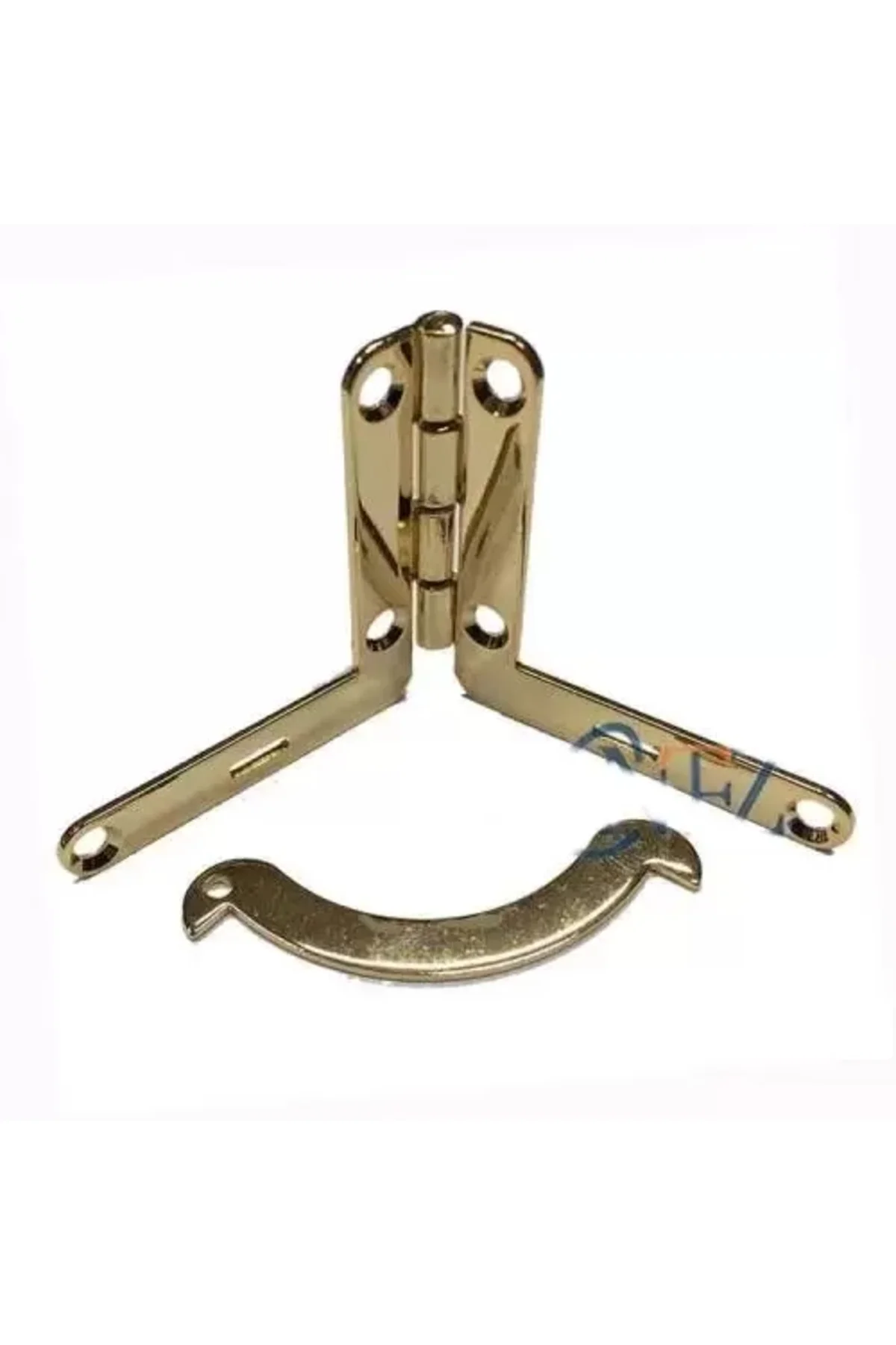 Makaslı Menteşe - 16x36x76mm, Gold, 1 Adet