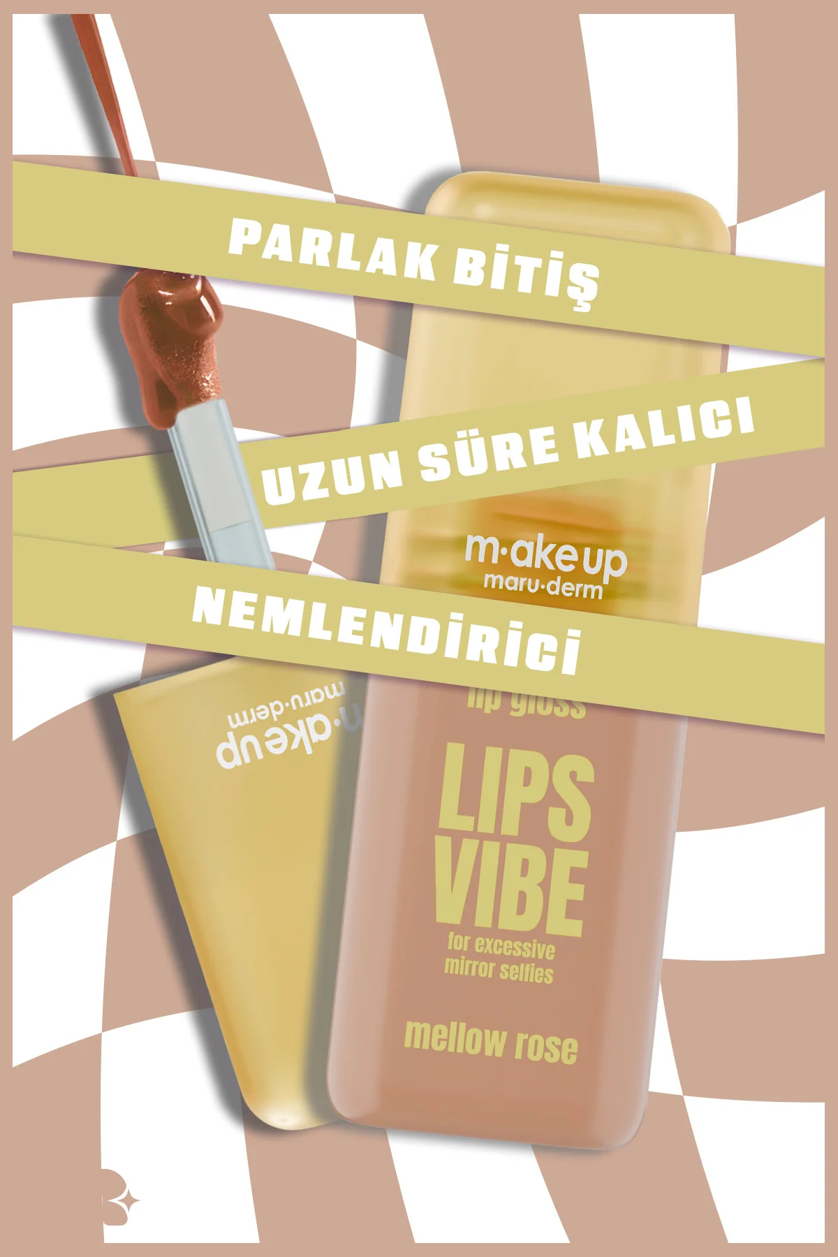 make up maruderm Besleyici ve Nemlendirici Dudak Parlatıcısı – Li