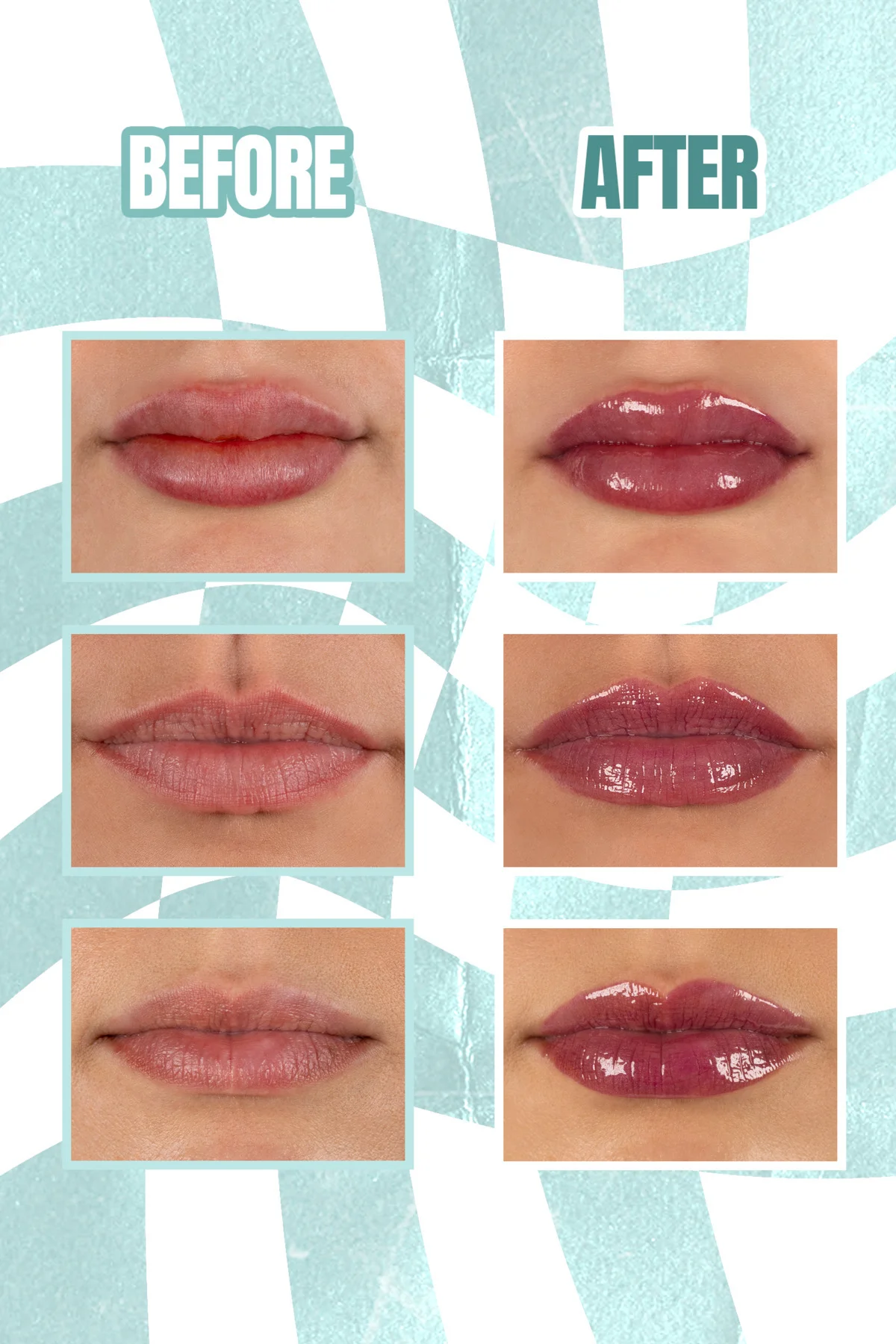 make up maruderm Dolgunlaştırıcı Etkili Dudak Parlatıcısı – Plumping Lip Gloss Warm Brownie - Görsel 2