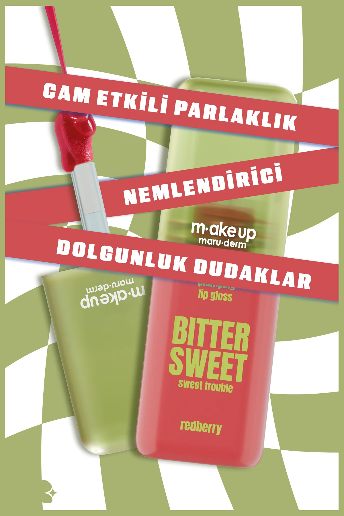 make up maruderm Dolgunlaştırıcı Etkili Dudak Parlatıcısı – Plump