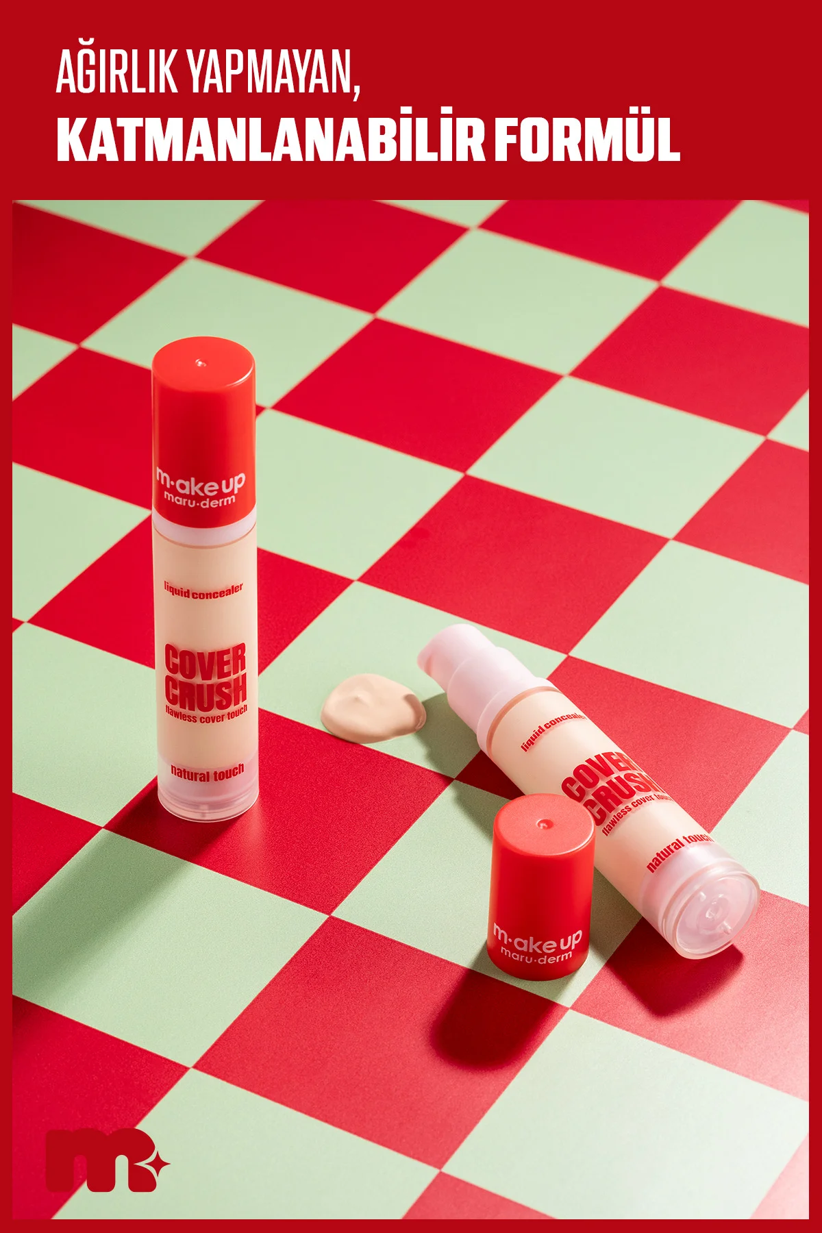 make up maruderm Flawless Touch Liquid Concealer No 04 – Doğal Bi
