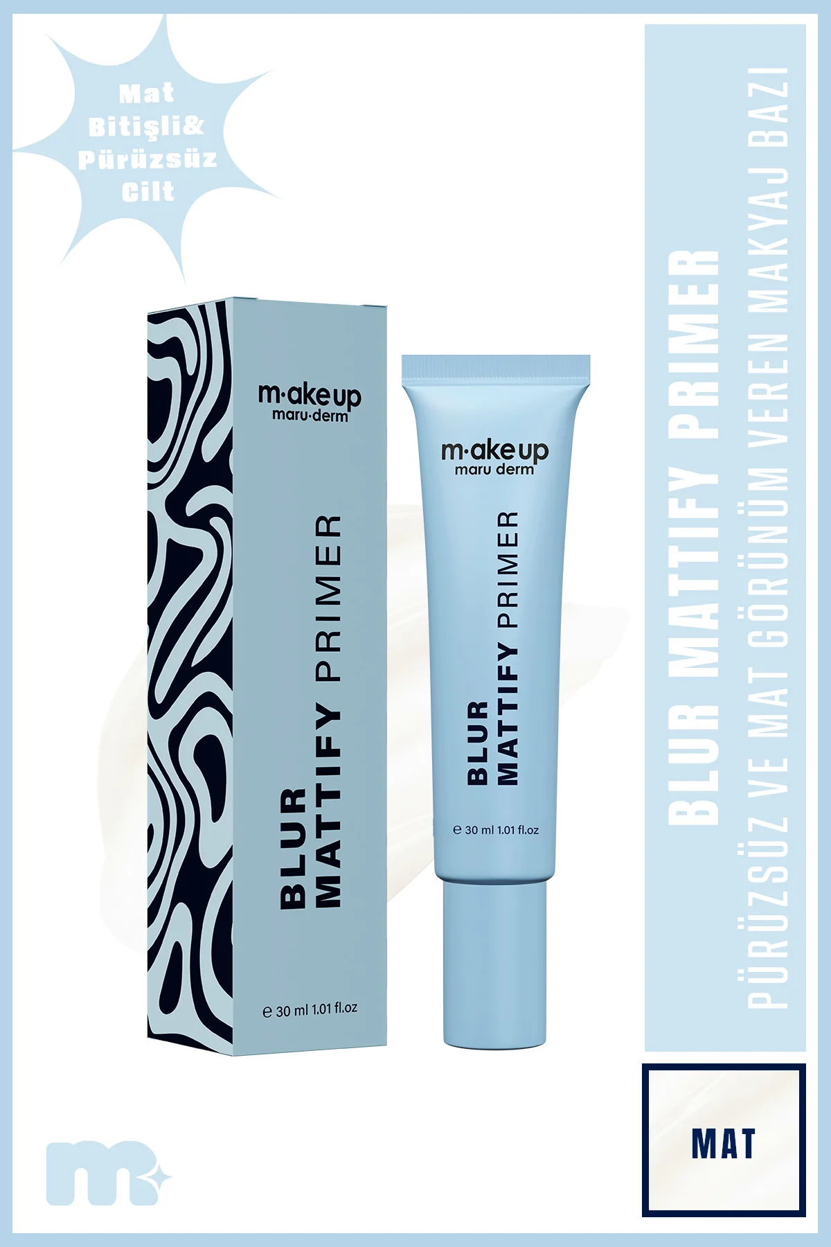 make up maruderm Gözenek Gizleyici, Pürüzsüz ve Mat Görünüm Sağla