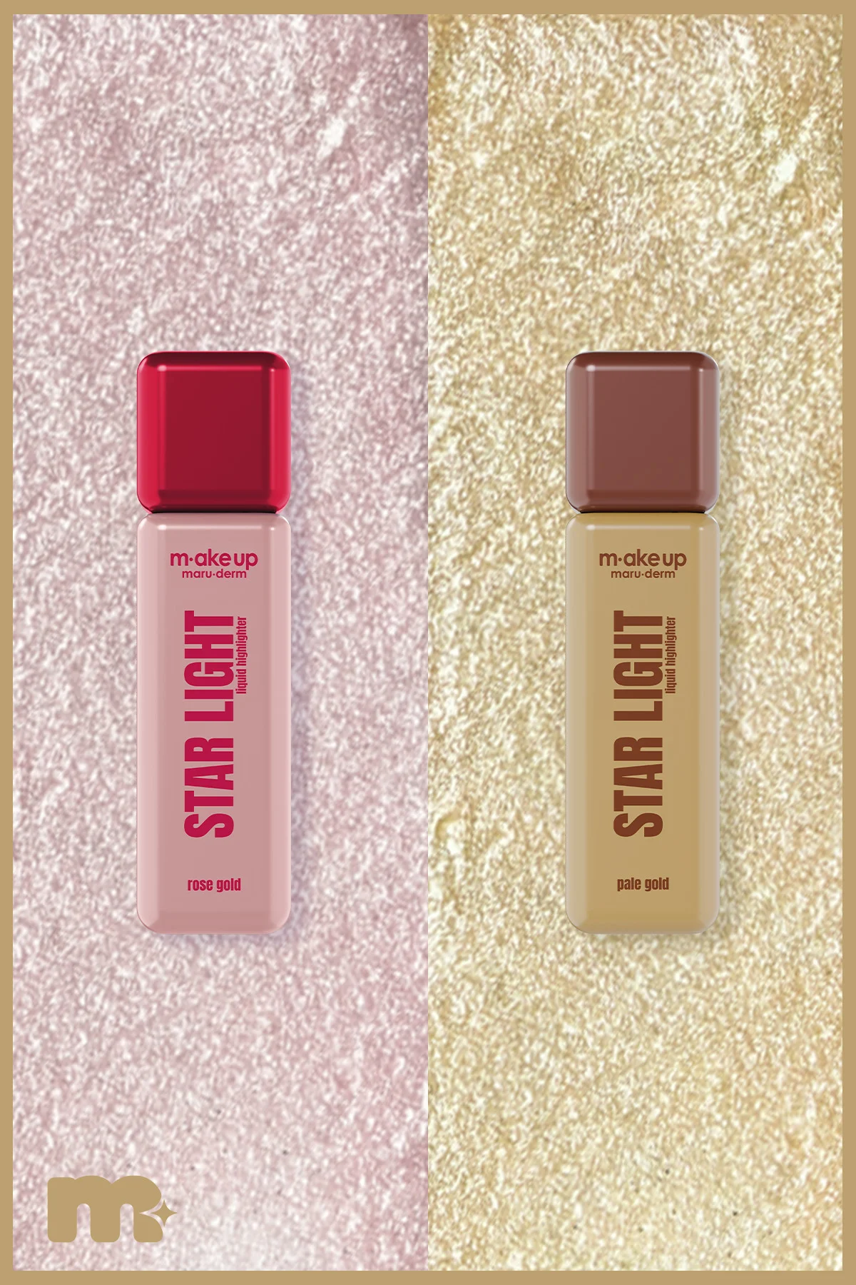 m.ake up maruderm Islak Bitişli Likit Aydınlatıcı – Liquid Highli