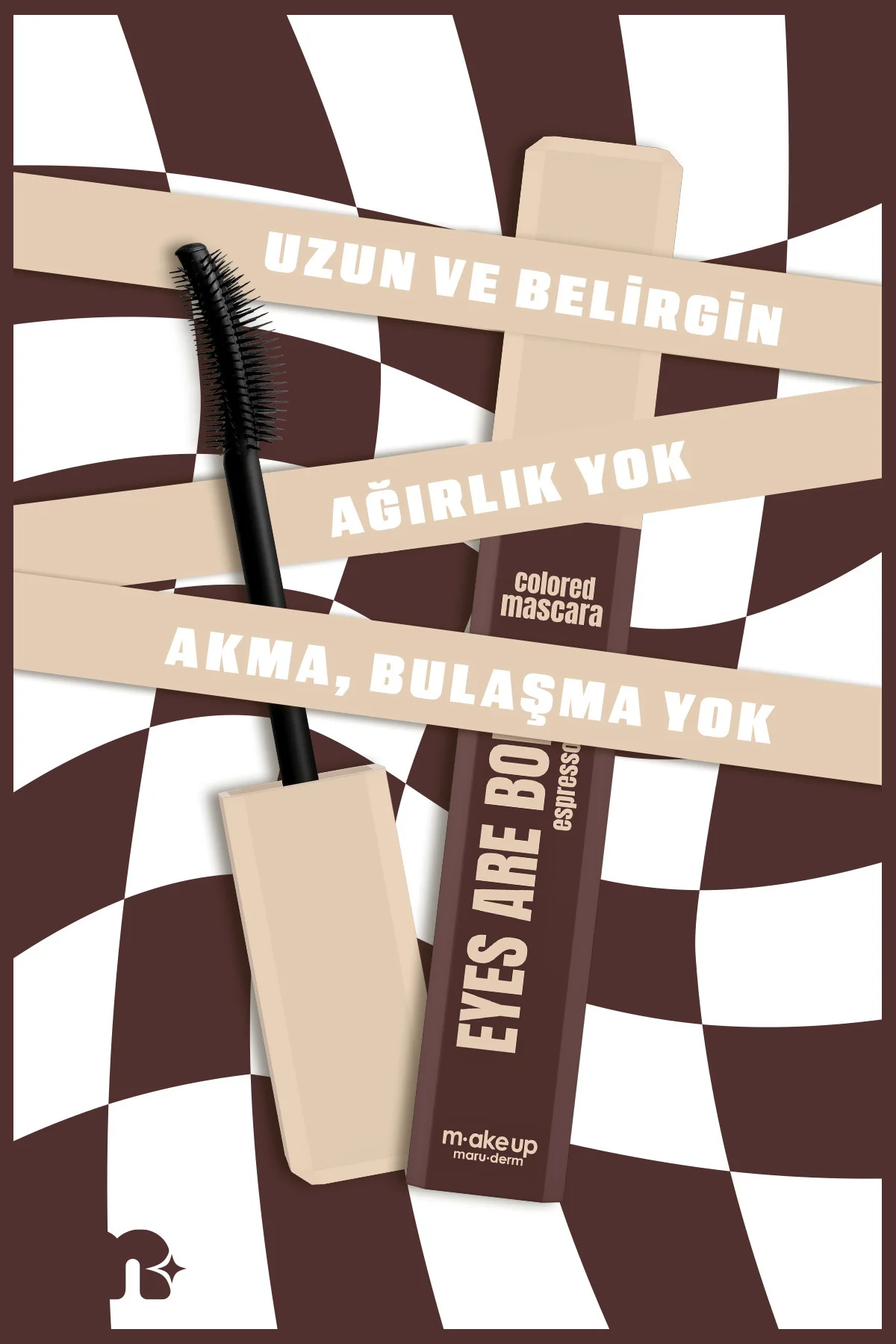 make up maruderm Renkli Maskara (Kahverengi) – Colored Mascara Brown Espresso Shot make up maruderm Renkli Maskara (Kahverengi) – Colored Mascara Brown Espresso Shot