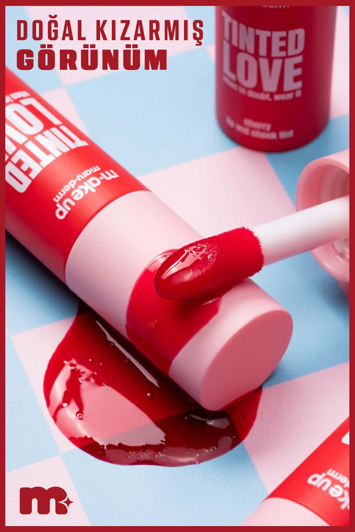make up maruderm Uzun Süre Kalıcı Parlak Bitişli Allık – Lip & Ch