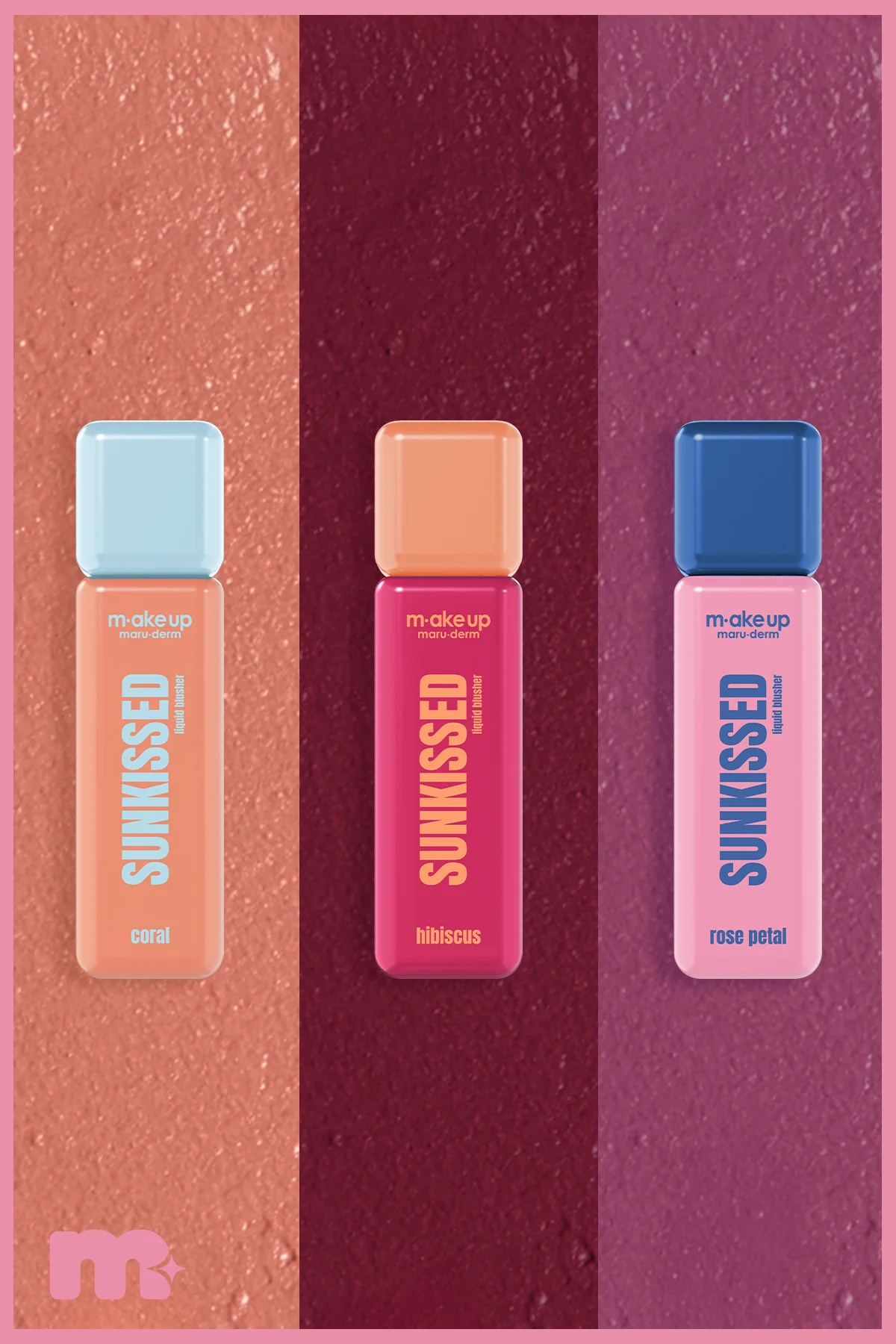 make up maruderm Yoğun Pigmentli Likit Allık – Liquid Blush Rose 