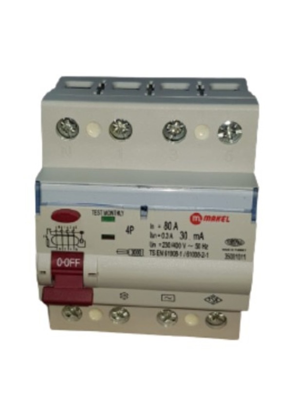 MAKEL 80-30MA 6KA TRİFAZE KAÇAK AKIM