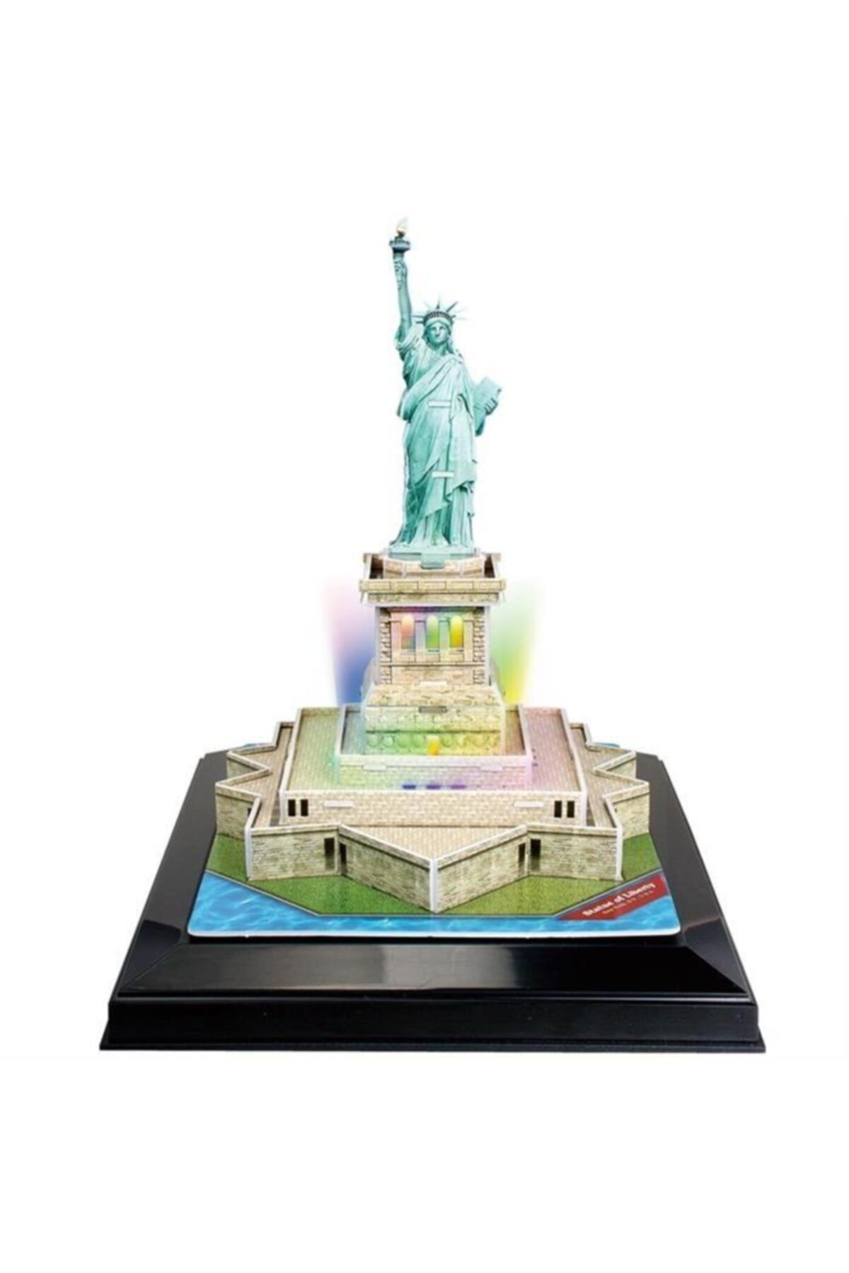 Maket 3d- 3 Boyutlu Puzzle Özgürlük Anıtı - Abd (LED İŞIKLI)