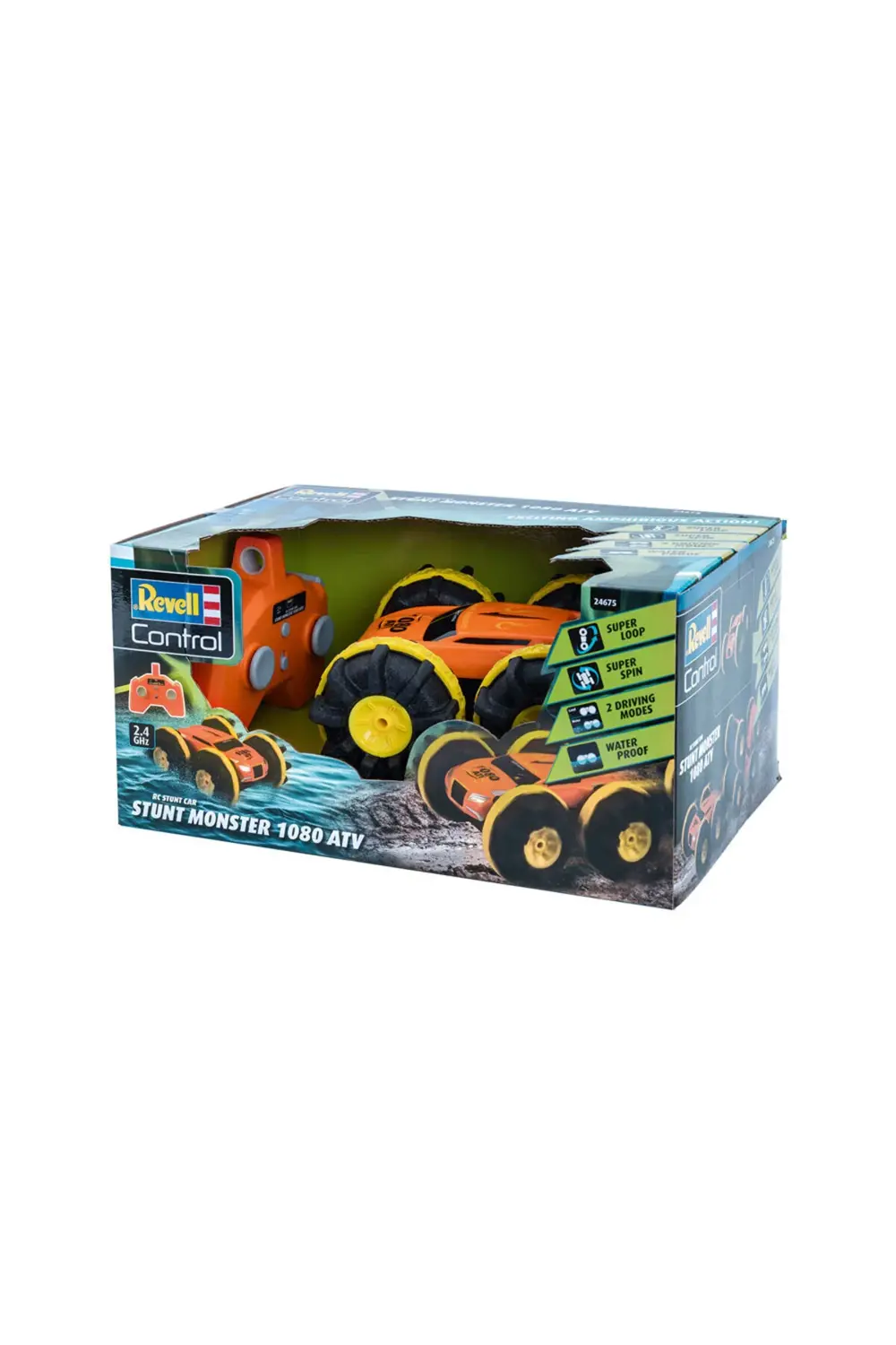 Maket Uzaktan Kumandalı Araç Akrobat Araba 1080 ATV 24675