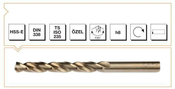 Makina Takım HSS-E Altın Seri İnox Delme Matkap Ucu 2 mm Fiyatı, Yorumları ve Özellikleri