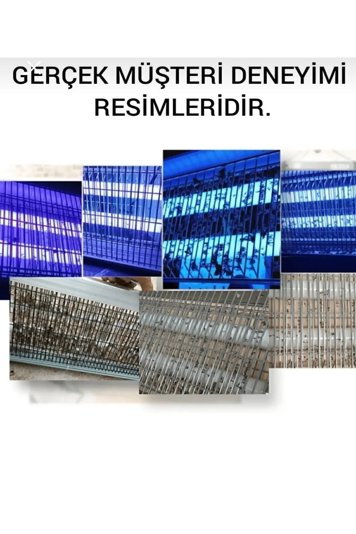 Makine formunda küçük boy, iki ledli, 8 watt, 2000v sinek öldürücü, tehlikeli değil