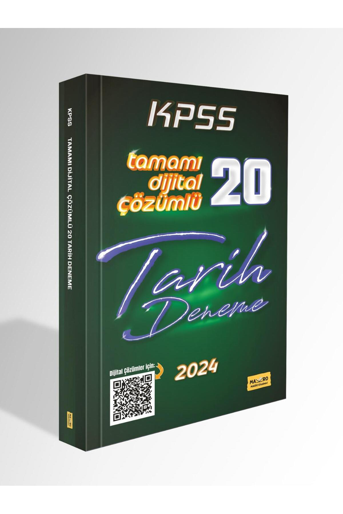 Makro Kitabevi 2024 Kpss Tarih 20 Deneme Dijital Çözümlü Makro Ki