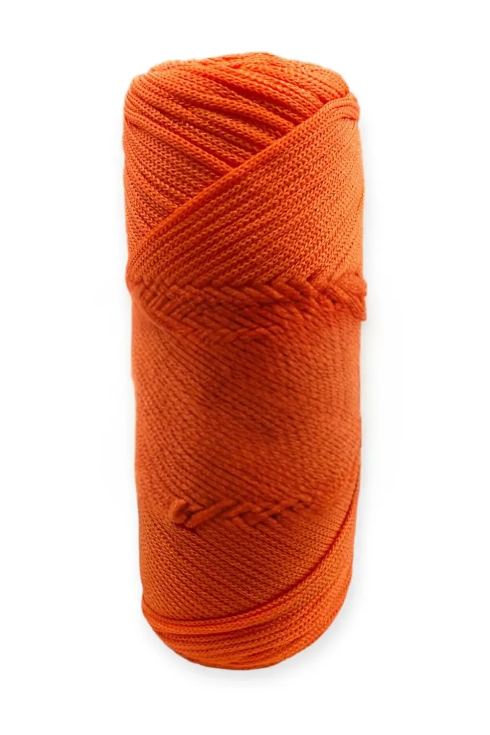 Makrome İpi 3mm Polyester Turuncu Simli