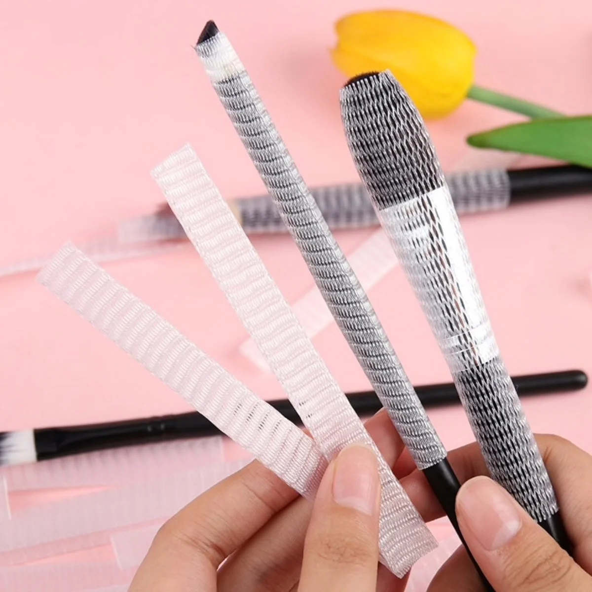 Makyaj Far Allık Kontür Eyeliner Fırça Malzemeleri Ürünleri Koruyucu File Kapak Örgü Kılıf Set 20li Bx40 Makyaj Far Allık Kontür Eyeliner Fırça Malzemeleri Ürünleri Koruyucu File Kapak Örgü Kılıf Set 20li Bx40