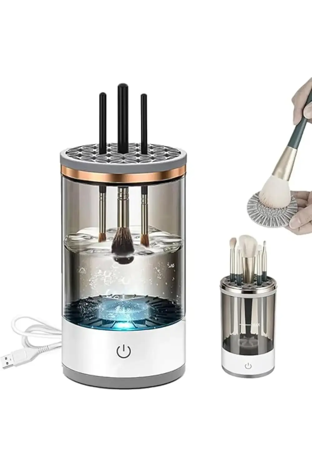 Makyaj Fırçası Temizleme Cihazı – Hijyenik Ve Profesyonel Makyaj