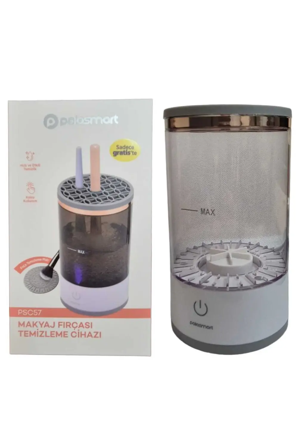 Makyaj Fırçası Temizleme Cihazı – Hijyenik Ve Profesyonel Makyaj