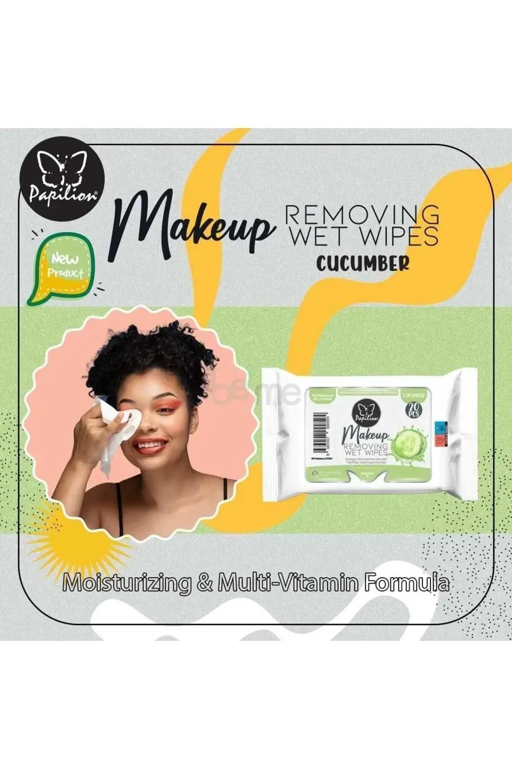 Makyaj Temizleme Mendili Salatalık 20 Li