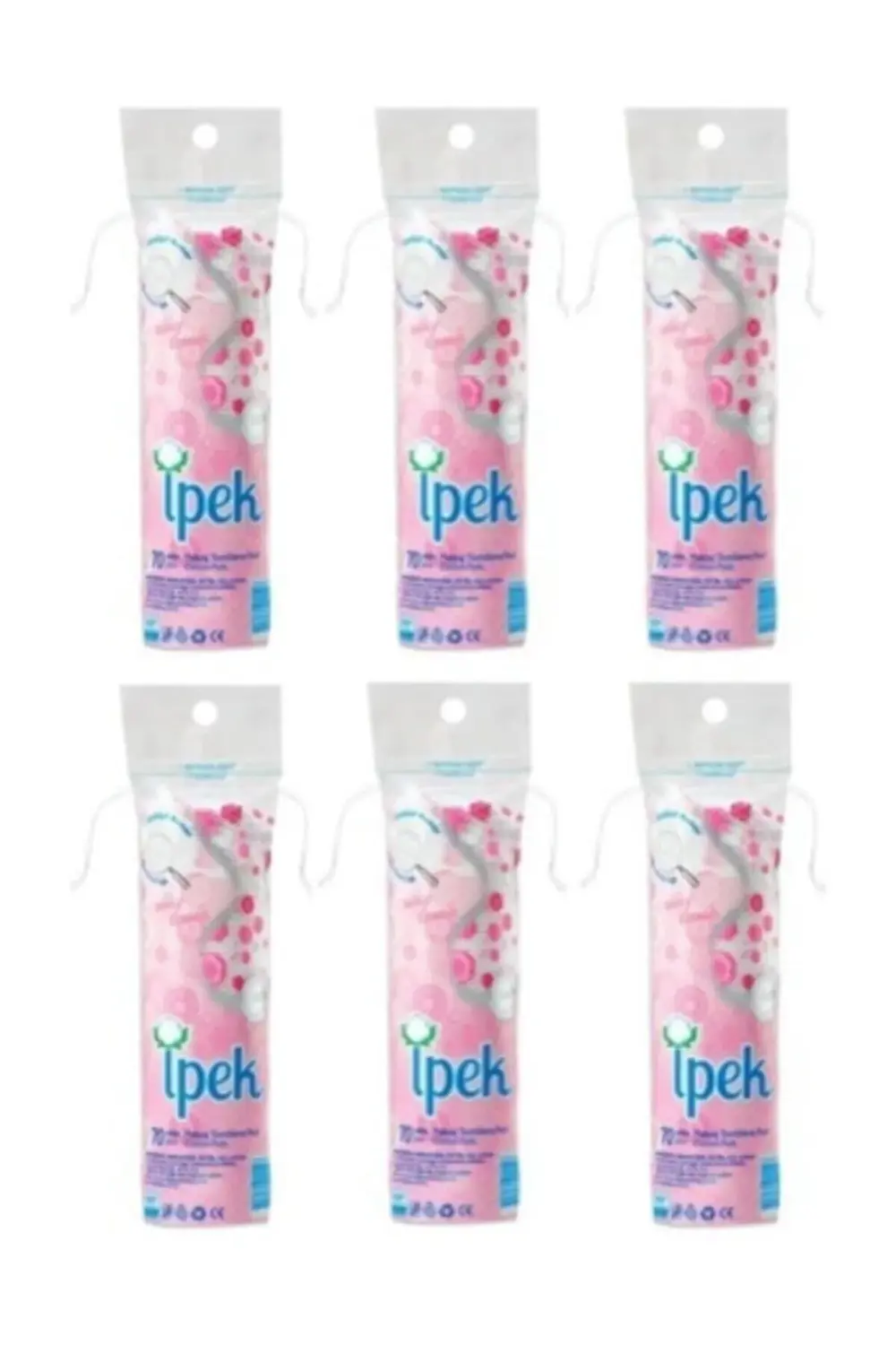 Makyaj Temizleme Pedi 70li X 6 Adet