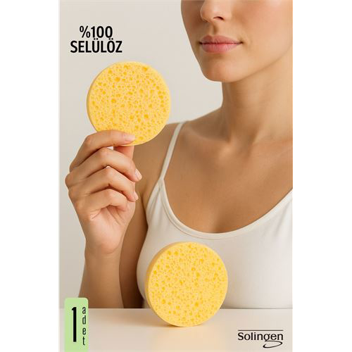 Makyaj Temizlik Pedi Cilt Temizlik Süngeri Doğal Selülöz 1 ADET Makyaj Temizlik Pedi Cilt Temizlik Süngeri Doğal Selülöz 1 ADET