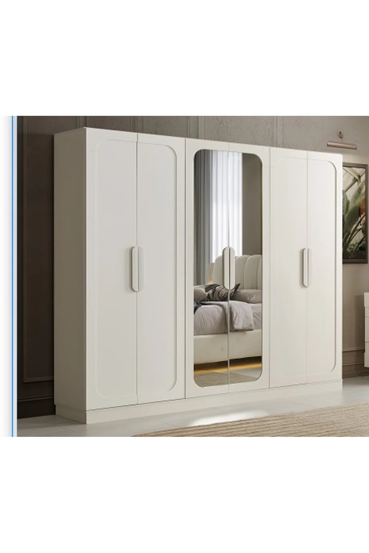 MALAGA MDF 6 KAPILI DOLAP Fiyatı, Yorumları ve Özellikleri