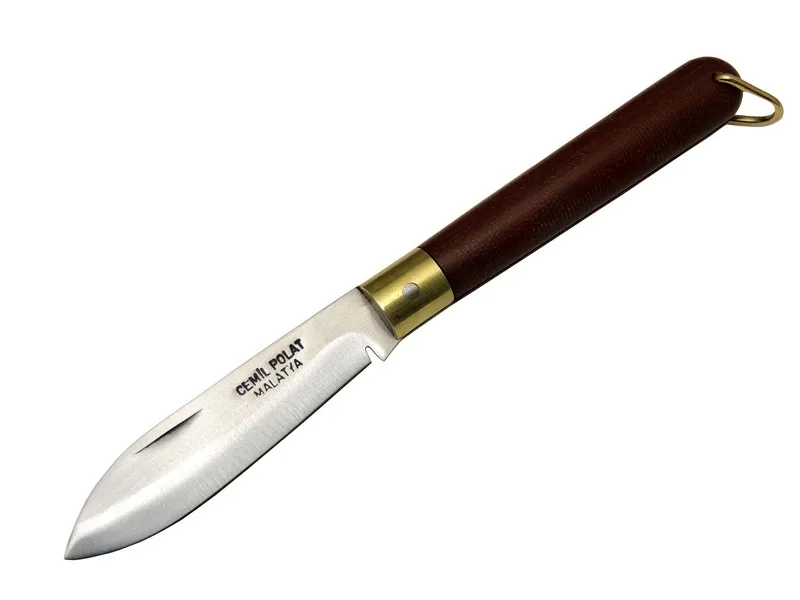 Malatya Beydağı  Tk 18 Kahverengi Kamp Çakı 18cm - Manuel, Fiber 