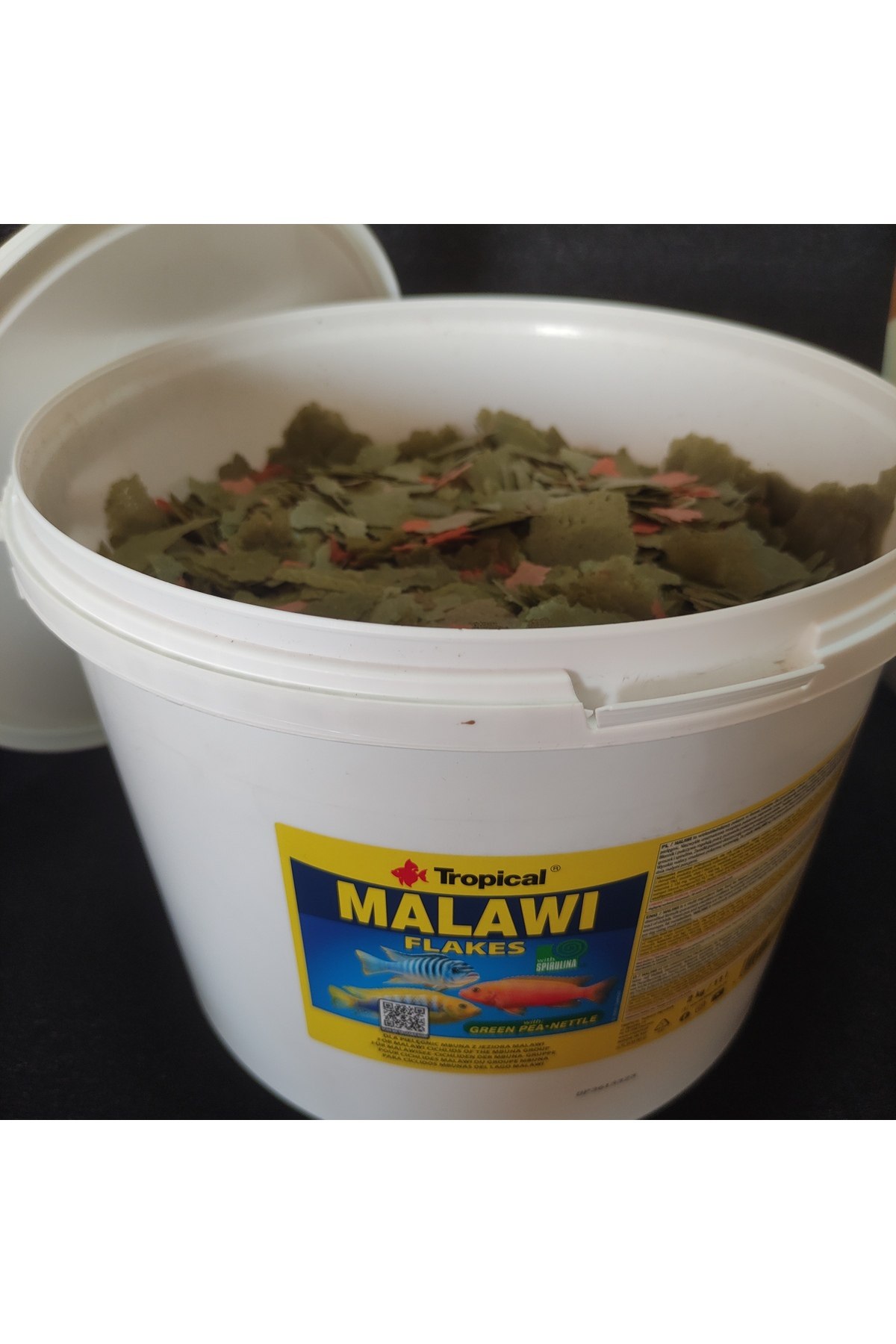 Malawi Flakes 50 gr Balık Yemi - Malavi Ciklet Yunus Sarı Prenses