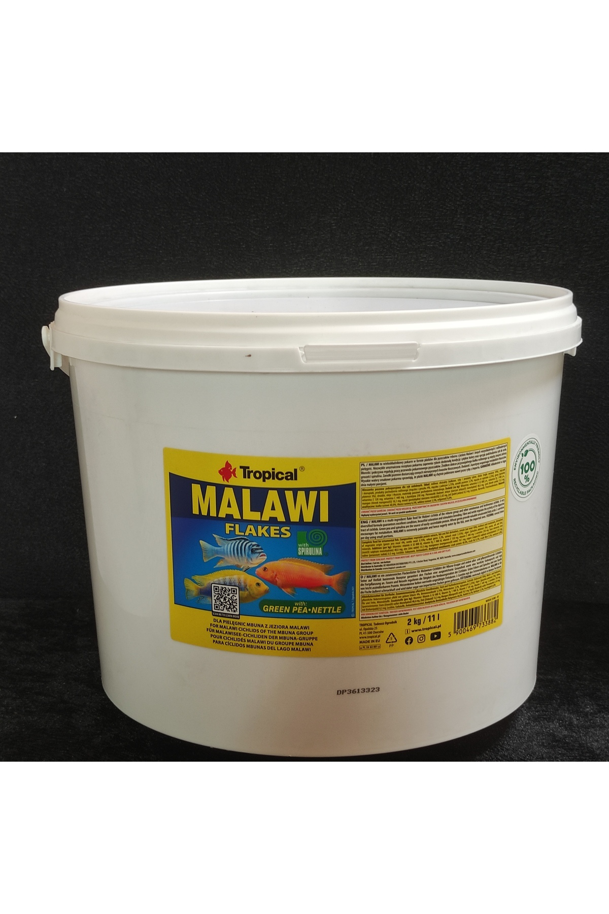 Malawi Flakes 50 gr Balık Yemi - Malavi Ciklet Yunus Sarı Prenses