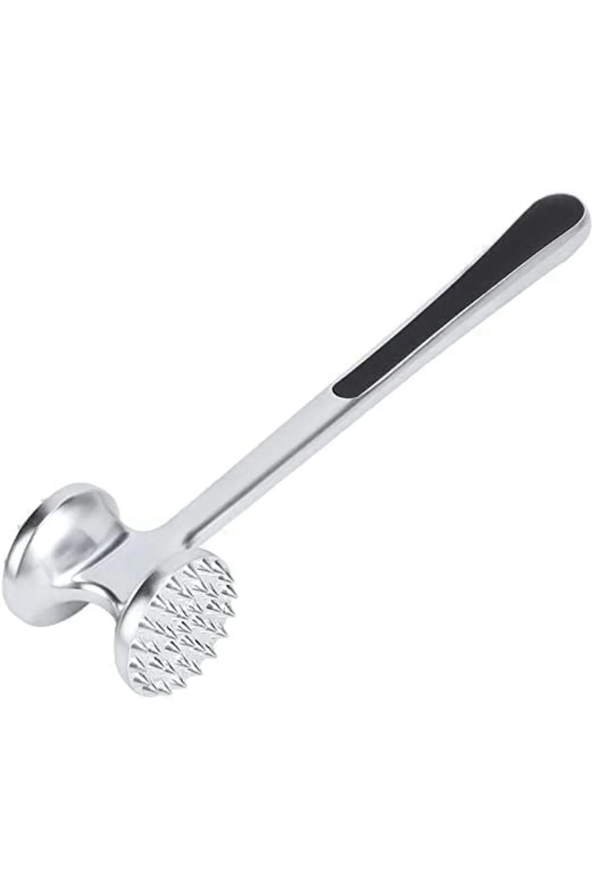 MallArt® Paslanmaz Çelik Et Döveceği, 22 cm, Çift Taraflı Başlık,
