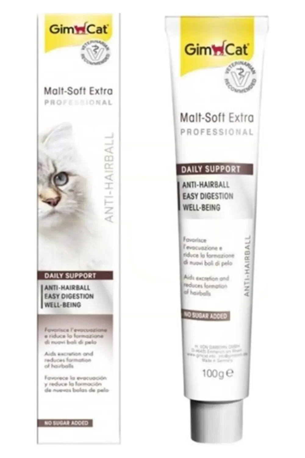 Malt-Soft Extra Tüy Yumağı Önleyici Kedi Macunu 100GR