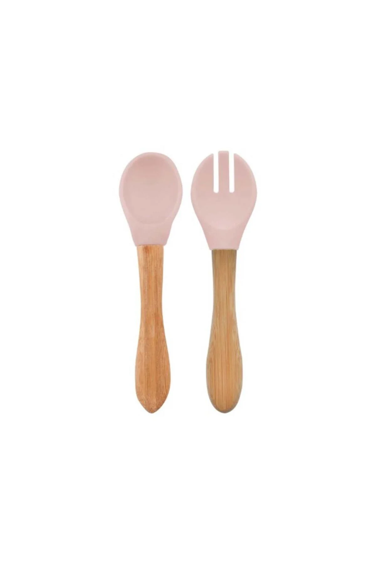 Mama Kaşığı ve Çatal Seti Pinky Pink