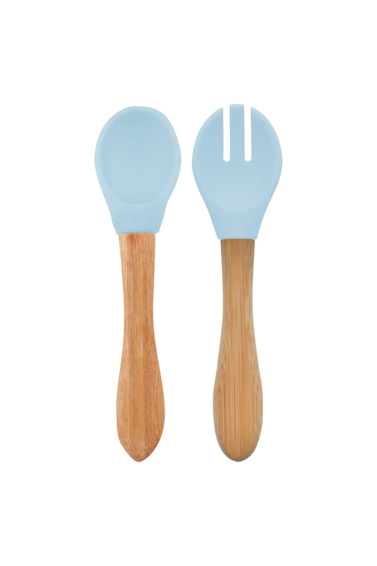 Mama Kaşığı ve Çatal Seti Mineral Blue