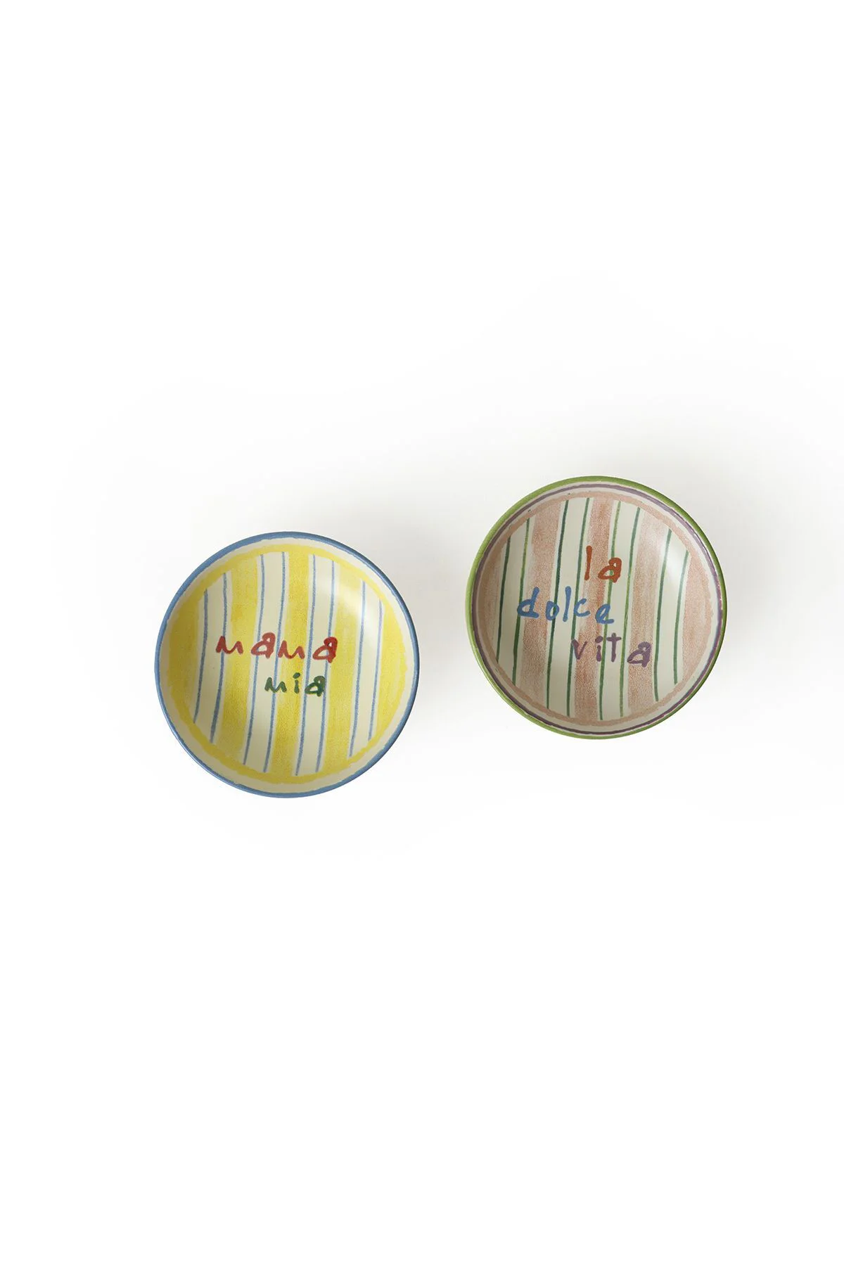 Mama Mia & La Dolce Vita Halka Çerezlik / Sosluk 13 Cm 6 Adet 227