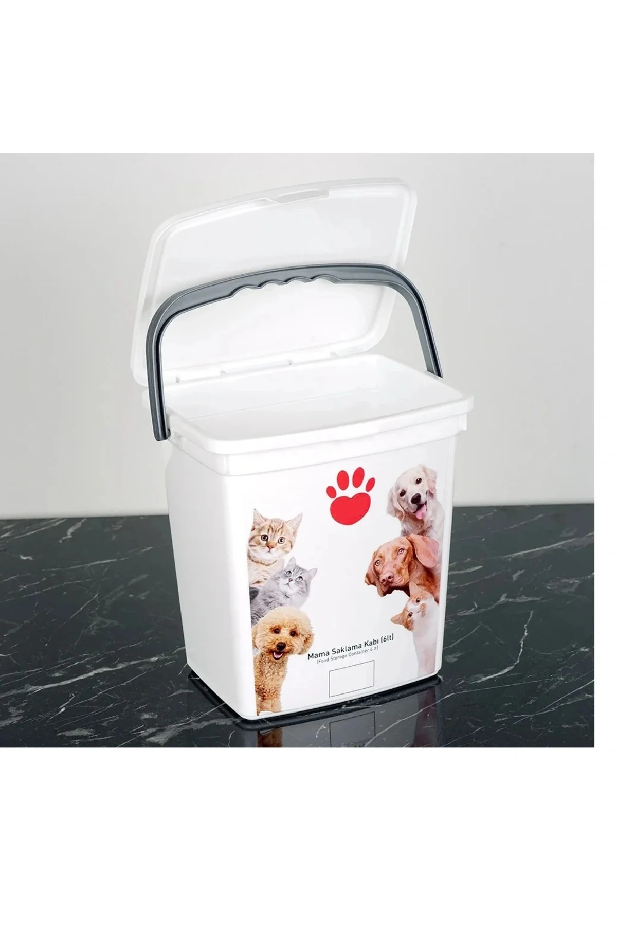 Mama Saklama Kabı - Kapaklı Çok Amaçlı Organizer 6Lt - Görsel 5