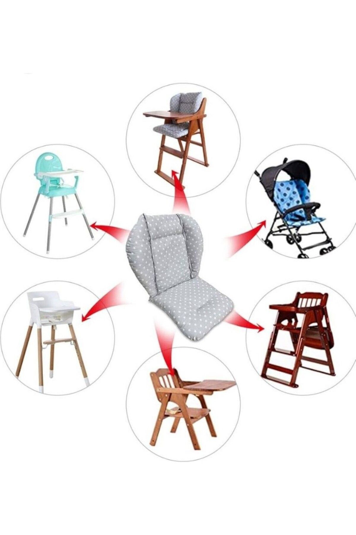 Otel Bukleti Mama Sandalyesi Kilifi Bebeğinizin Konforu İçin Yumuşak Ve Dayani
