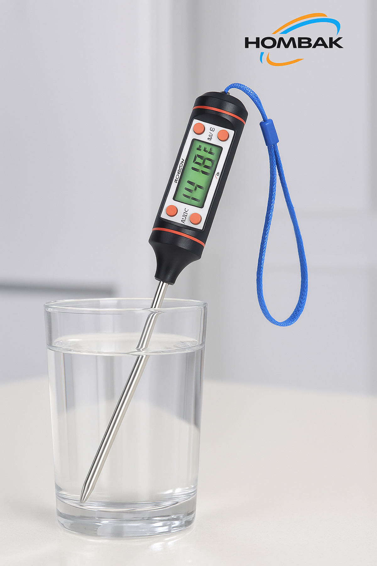 Mama Sıcaklık Ölçüm Süt Isı Ölçer Gıda Derece Ölçer Termometre Di