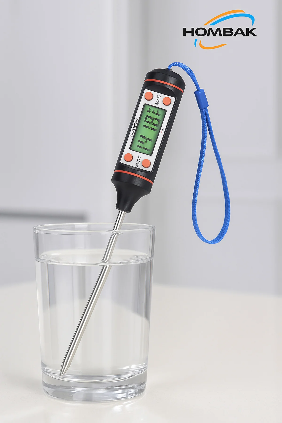 Mama Sıcaklık Ölçüm Süt Isı Ölçer Gıda Derece Ölçer Termometre Di