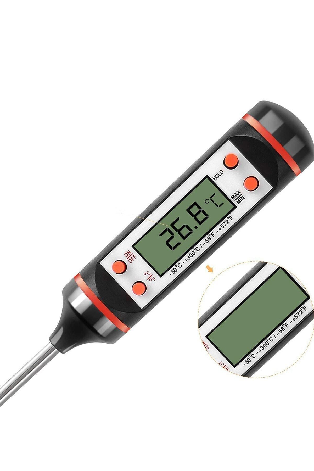 Mama Sıcaklık Ölçüm Süt Isı Ölçer Gıda Derece Ölçer Termometre Di