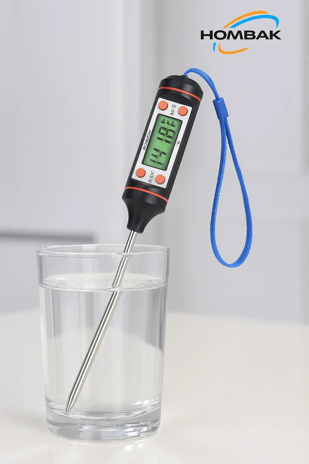 Mama Sıcaklık Ölçüm Süt Isı Ölçer Gıda Derece Ölçer Termometre Di