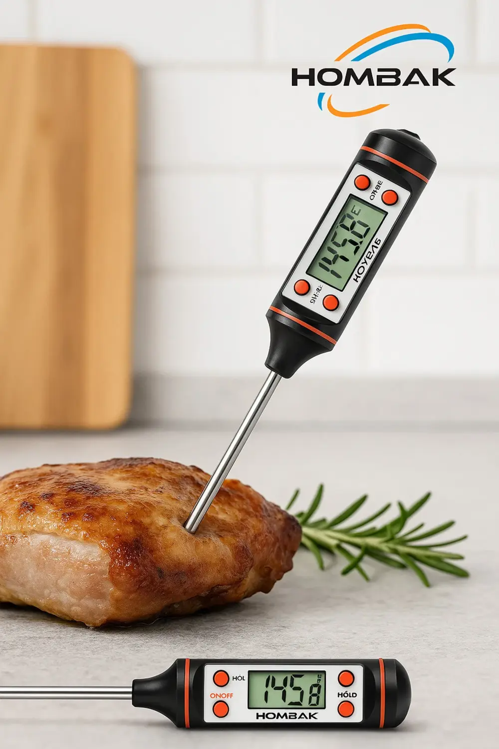 Mama Sıcaklık Ölçüm Süt Isı Ölçer Gıda Derece Ölçer Termometre Di