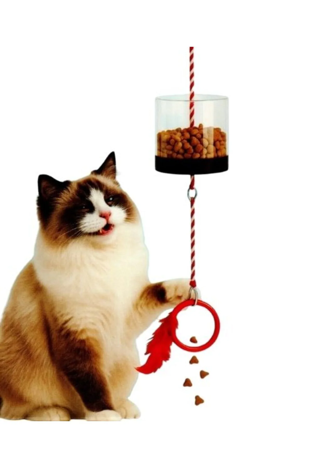 Mamaçek Kedi Maması Dağıtıcı Oyuncak - Akıllı Eğlence ve Ödül Bir Arada Mamaçek Kedi Maması Dağıtıcı Oyuncak - Akıllı Eğlence ve Ödül Bir Arada