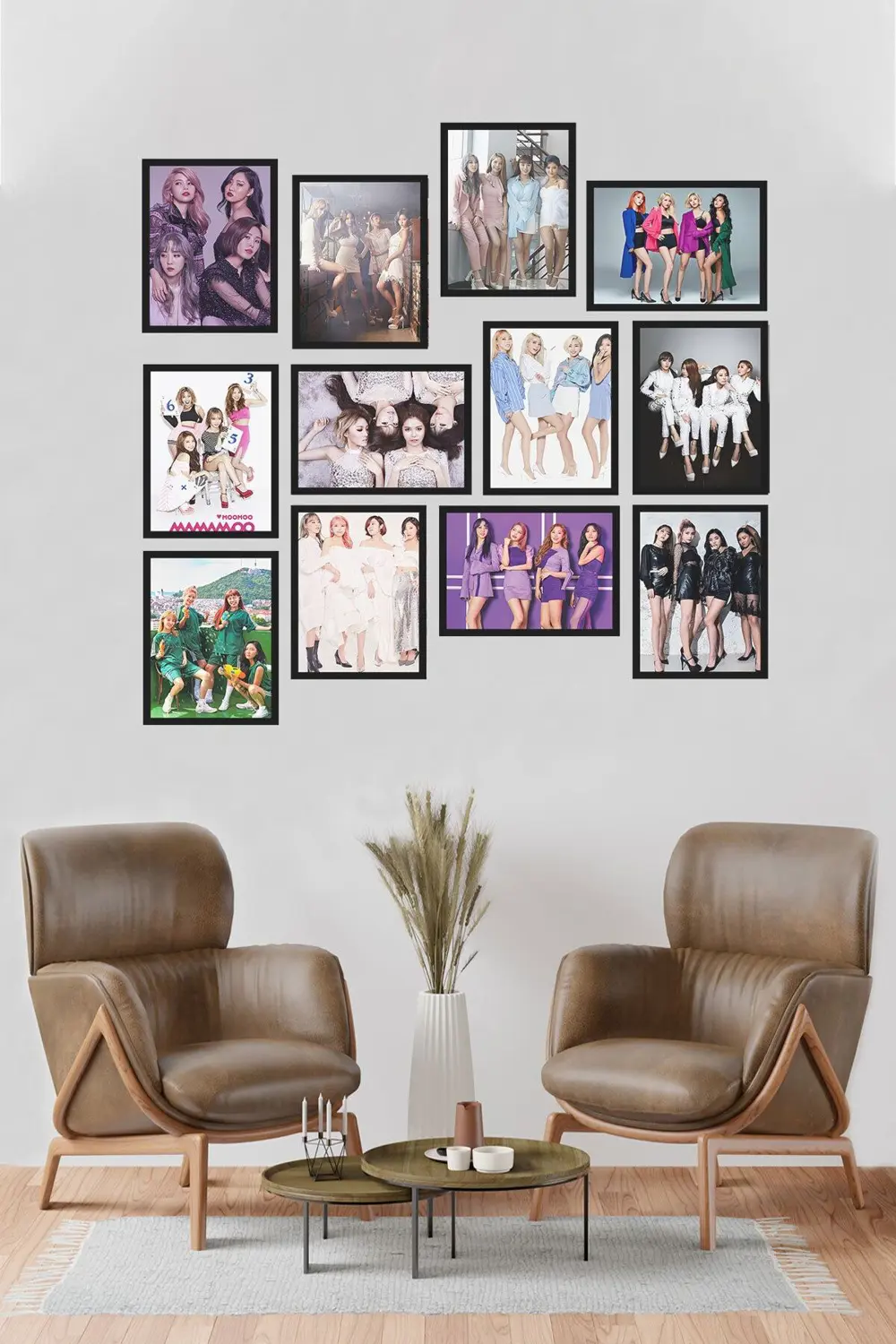 Mamamoo 12 Parça Mdf Tablo Arf261