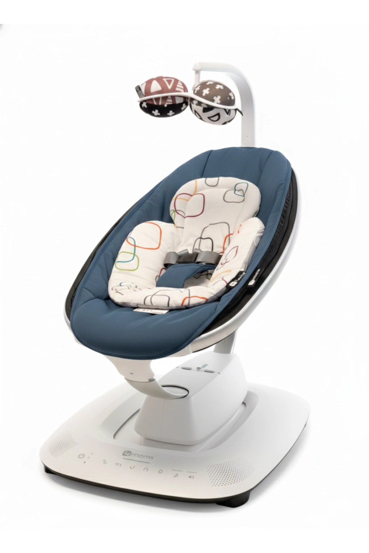 Mamaroo 5.0 Elektrikli Ana Kucağı - Slate Blue + Yenidoğan Destek